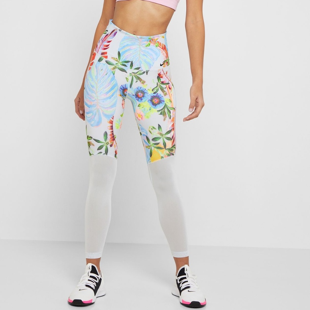 NEW Women's 7/8 Training Tights Nike Power X-Small